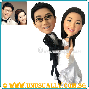 Fully Customized 3D Dancing Wedding Lovely Couple Figurines